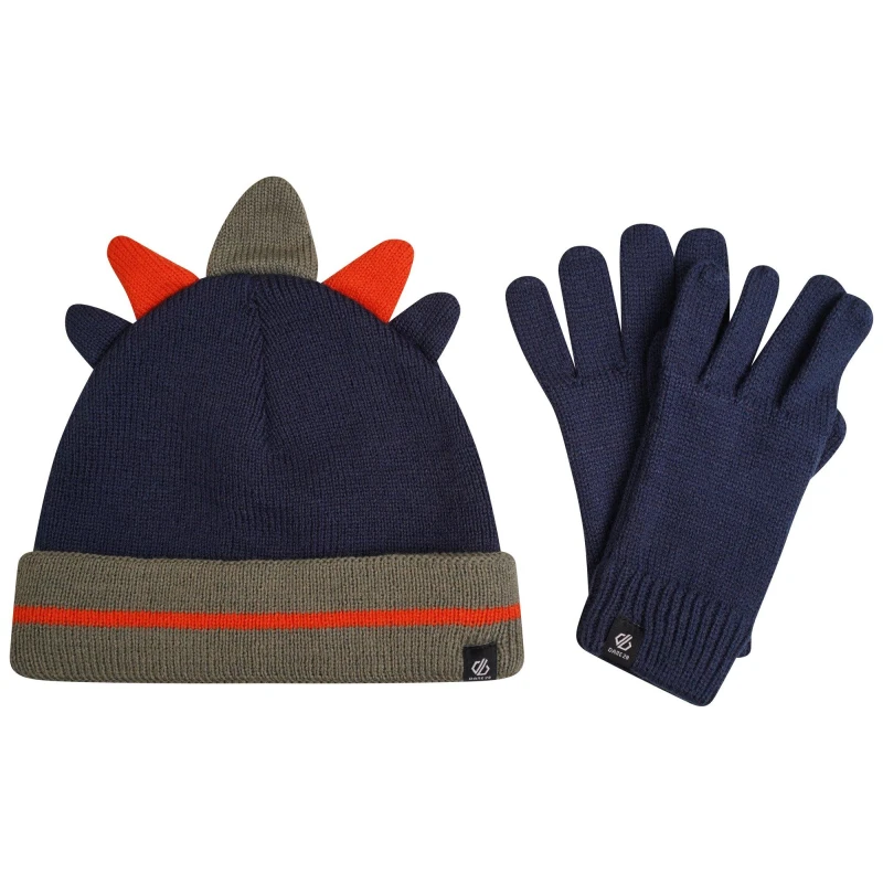 Image of Dare 2b Kids Brighten Hat & Gloves Set - AgvGrn/MnlDm AgvGrn/MnlDm C8 - C13