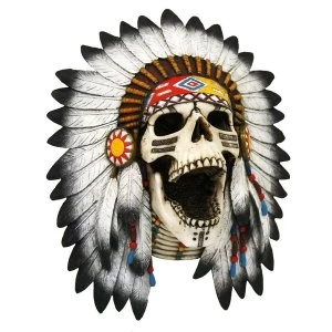 image of Tribal Cry Skull Wall Art