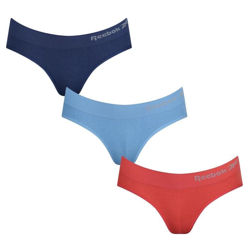 Image of Reebok 3 Pack Rain Briefs Womens - Multi Multi 10