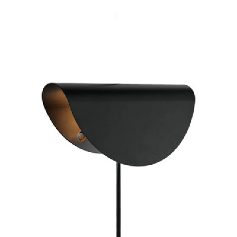 Image of Nordlux Model Metal Wall Light Black,plug In Or Mains