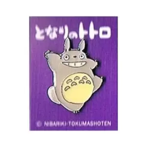 image of My Neighbor Totoro Pin Badge Big Totoro Dancing