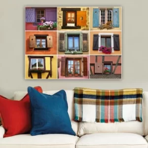 Image of 36336367_70100 Multicolor Decorative Canvas Painting