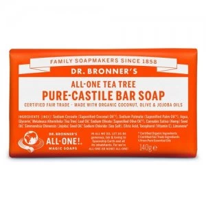 Image of Dr. Bronner's Tea-Tree ekologiskas kietas muilas