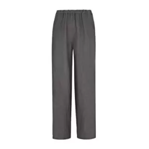 image of James Lakeland Wide Leg Linen Trousers - Grey