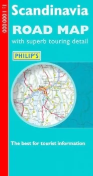 Image of Philips Road Map Europe Scandinavia Hardback