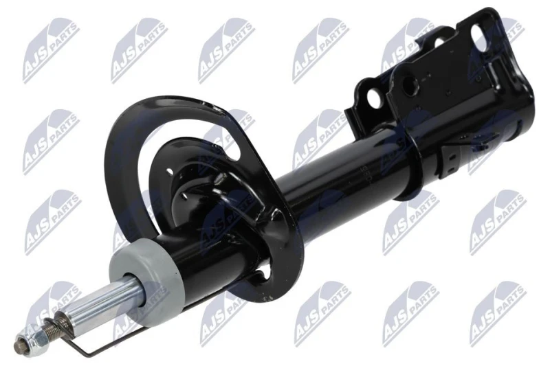 Image of NTY A-CH-085 Shock absorber Front Axle Left, Gas Pressure, Twin-Tube, Suspension Strut, Bottom Clamp Shock Absorber (854)