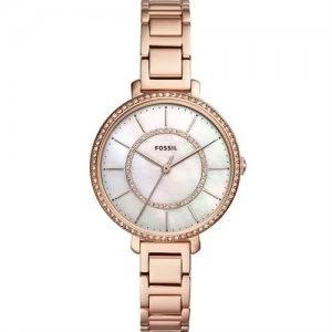 Image of Fossil Ladies Jocelyn Rose Gold Plated Watch - ES4452