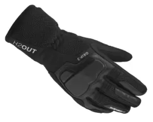 image of Spidi Grip 3 H2Out Ladies Motorcycle Gloves, black, Size M for Women, black, Size M for Women