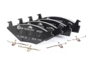 Image of ATE Brake pad set 13.0460-7032.2 Brake pads,Brake pad set, disc brake VW,SEAT,GOLF III (1H1),GOLF II (19E, 1G1),GOLF I Cabriolet (155),GOLF I (17)