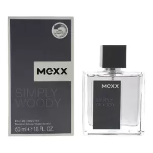 Image of Mexx Simply Woody Eau de Toilette For Him 50ml