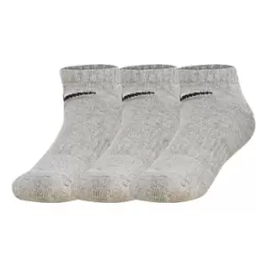 Image of Nike Pack Dri-Fit Trainer Socks - Grey