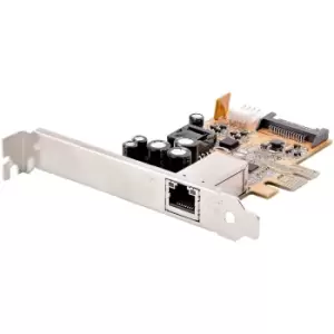 image of StarTech.com 1 Port 2.5Gbps PoE Network Card, PCIe Ethernet Card...