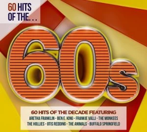 Image of 60 Hits of the 60s by Various Artists CD Album
