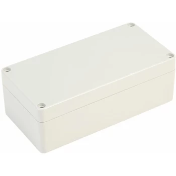 Image of 524326 Polycarbonate Enclosure 160 x 80 x 55 Grey - R-tech