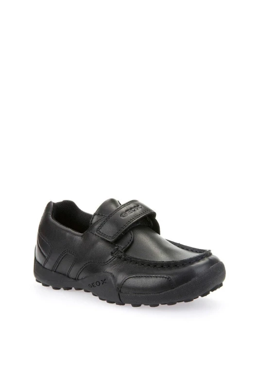 Image of Geox Boy's J W.SNAKE MOC B MOCCASINS in Black Size: Infant 11 Black Male Infant 11