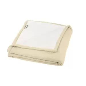 Image of Seasons Polar Fleece Blanket (One Size) (Off White)