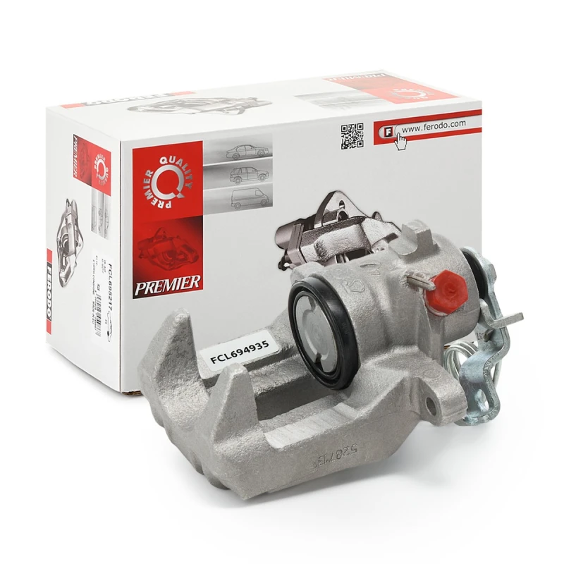 Image of FERODO FCL694935 Brake caliper without accessories Aluminium Brake Caliper (78)