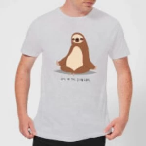 Image of Life In The Slow Lane T-Shirt - Grey - 3XL
