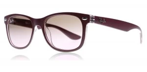 Image of Ray-Ban Junior RJ9052S Sunglasses Matte Bordo 702414 47mm