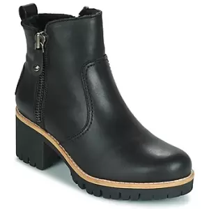 image of Panama Jack PAULINE womens Mid Boots in Black,6.5,7