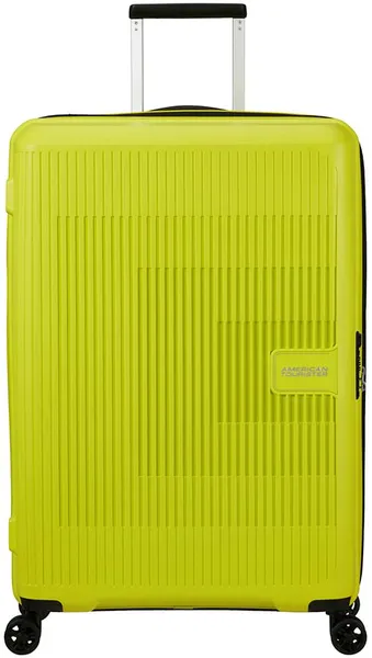 image of American Tourister Aerostep VZDV9 Large Hardshell Light Lime Suitcase