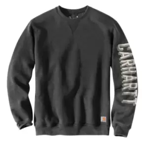 Image of Carhartt Mens Crewneck Loose Fit Graphic Sweatshirt L - Chest 42-44' (107-112cm)