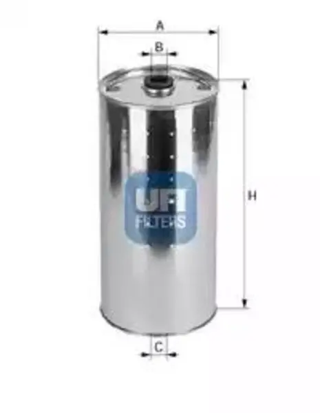 image of UFI 20.012.00 Oil Filter Oil Cartridge