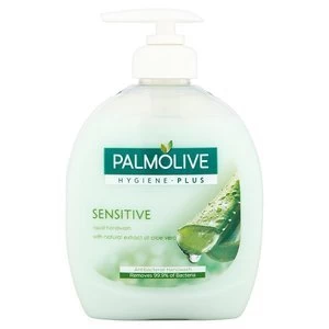 image of Palmolive Hygiene-Plus Sensitive Aloe Liquid Handwash 300ml