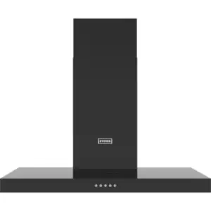 Image of Stoves ST STERLING CHIM 100T BLK 100cm Chimney Cooker Hood - Black