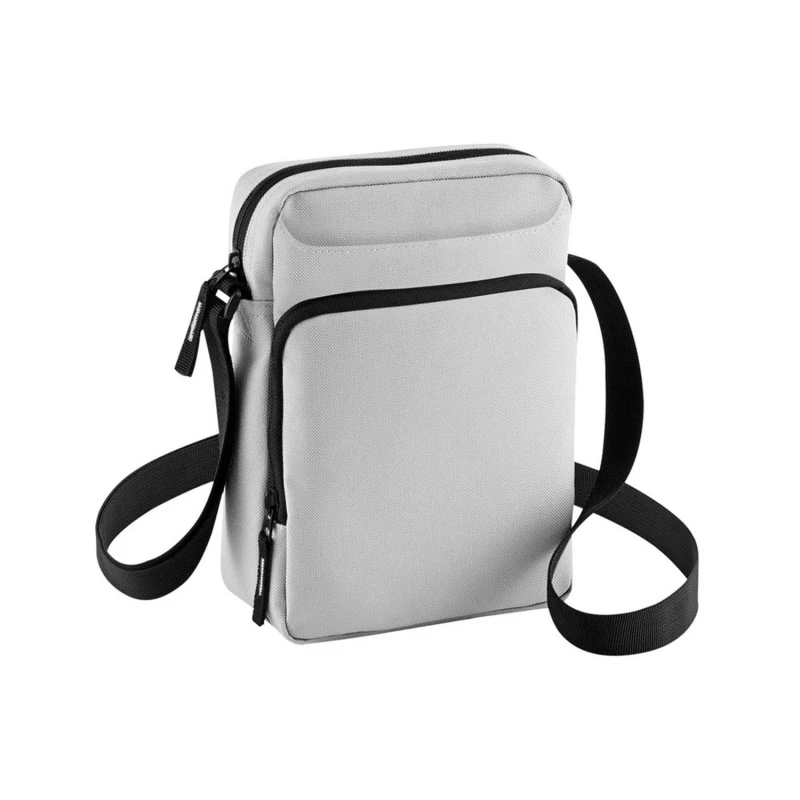 Image of Bagbase Mens Crossbody Bag in Light Grey Light Grey Male One Size