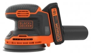 Image of Black + Decker Cordless Random Orbital Sander - 18V