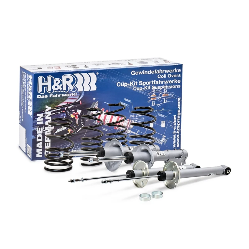 Image of Suspension kit, coil springs / shock absorbers H&R 31015-1