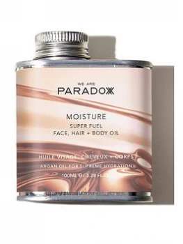 image of We are Paradoxx Moisture Super Fuel Hair, Face & Body Oil 100ml Silver, Women