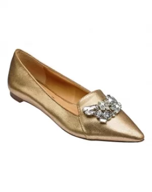 Image of London Rebel Jewelled Shoes D Fit