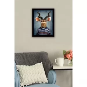 Image of SC0060 Multicolor Decorative Framed MDF Painting