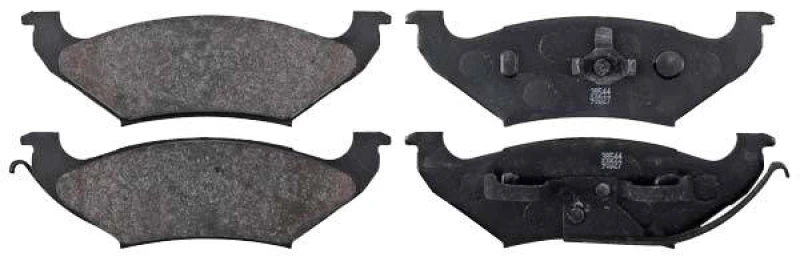 Image of A.B.S. 38544 Brake pad set without integrated wear sensor Brake Pad Set,disc brake (402)