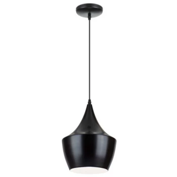 image of Linea Verdace Lighting - Linea Verdace Tipi Dome Pendant Ceiling Lights Black