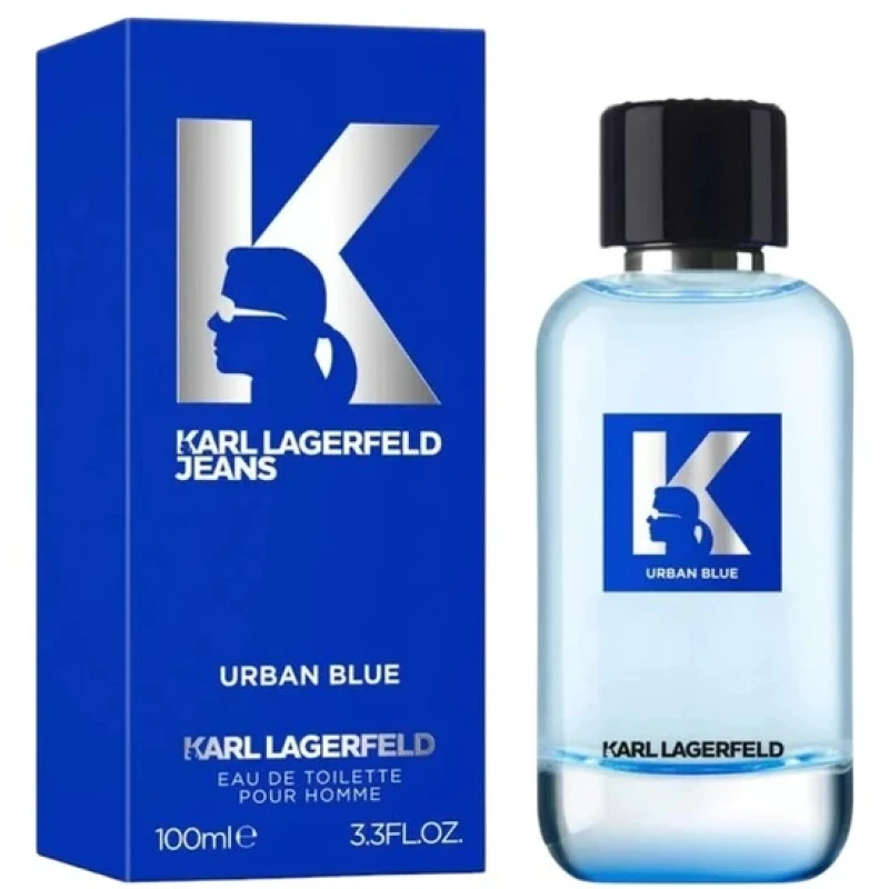Image of Karl Lagerfeld Jeans Urban Blue Eau de Toilette 100ml