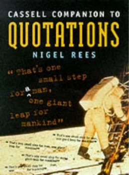Image of Cassell Companion to Quotations by Nigel Rees Paperback