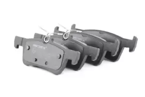 Image of RIDEX Brake pad set PEUGEOT,CITROEN 402B0953 1619790880,1610814180,1611331480 1619790880,1619791380,1647875680,1647875880