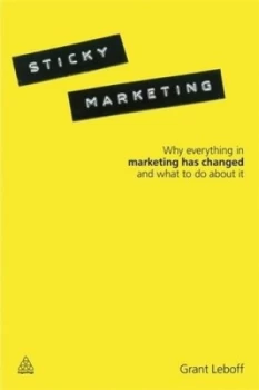 Image of Sticky Marketing by Grant Leboff Paperback