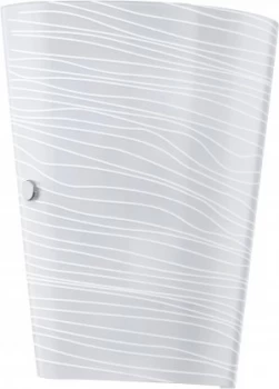 image of Eglo Caprice Stripes Wall Light - Glass