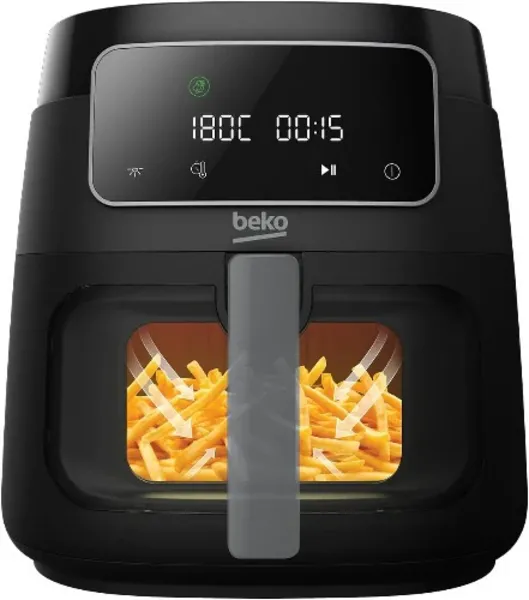 image of Beko FRL3374B 1800W 4.5L Rapid Air Fryer