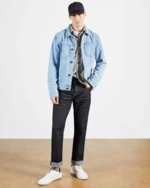 Image of Ted Baker Original Leg Rinse Wash Denim Jean