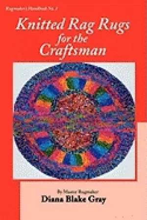 Image of knitted rag rugs for the craftsman 20th anniversary edition rev
