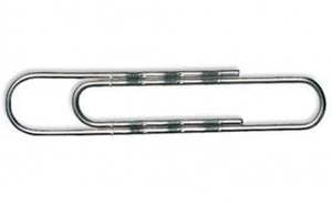 image of Value Paperclip Giant Wavy 75mm PK100