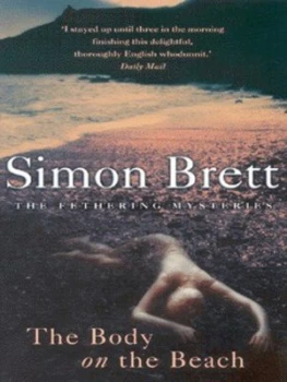Image of The Body on the Beach by Simon Brett Book
