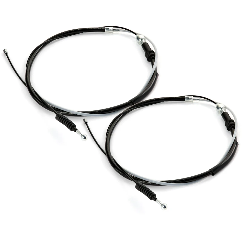 Image of RIDEX 124C1354 Brake Cable Left Rear, 2025/757mm Cable,parking brake (124)