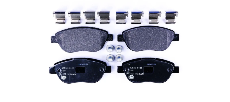 Image of HELLA Brake pad set HELLA 8DB 355 011-331