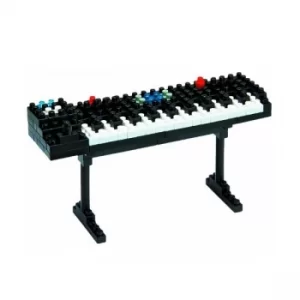 image of Nanoblocks Mini Collection Synthesizer Keyboard Kit